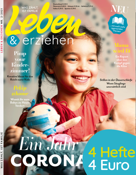 Junior Medien Leben & erziehen - 4 Ausgaben für 4€