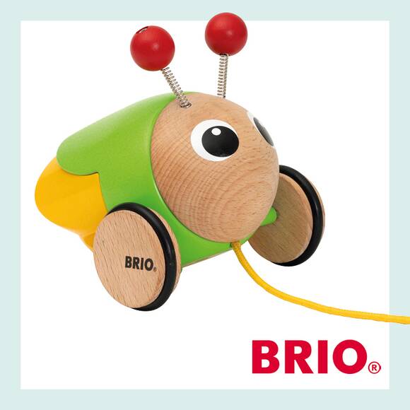 BRIO Nachzieh Glühwürmchen  mit Licht und Sound von BRIO