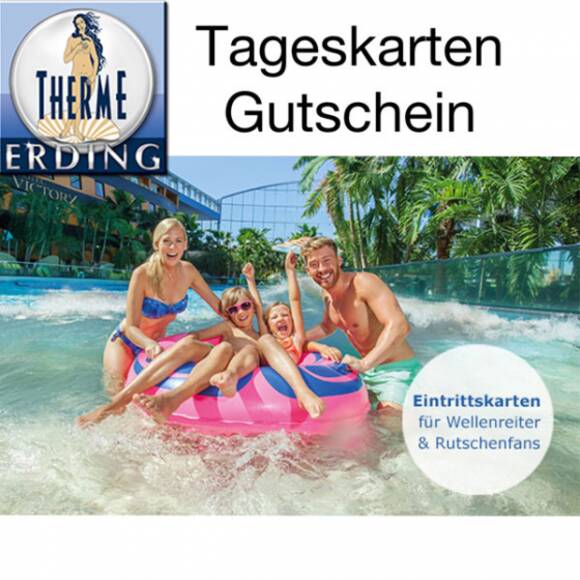 Therme Erding Tageskarte-Gutschein Therme Erding