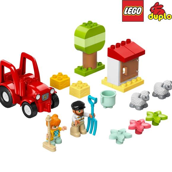 Lego Traktor und Tierpflege  von Duplo