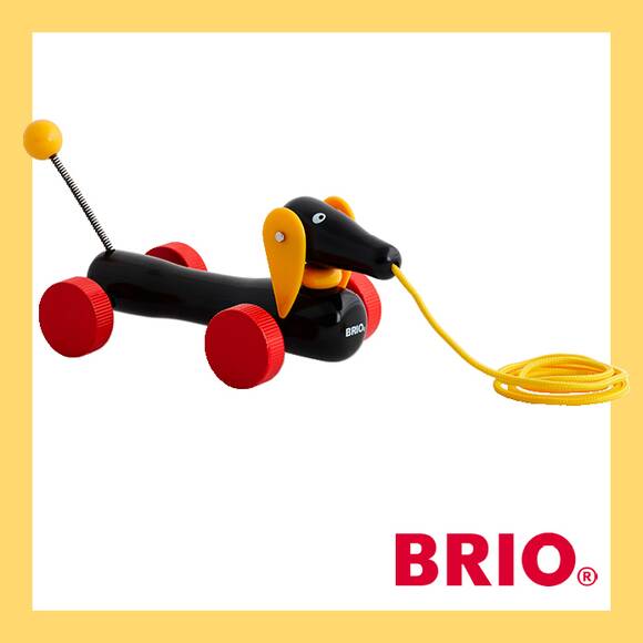 BRIO BRIO Klassiker: Nachzieh-Spielzeug aus Holz