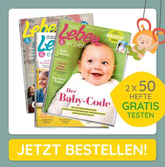 Leben & erziehen 2 x je 50 Leben & erziehen gratis