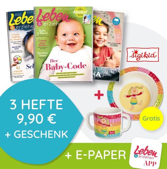 Junior Medien Leben & erziehen - 3 Hefte + E-Paper + Geschenk
