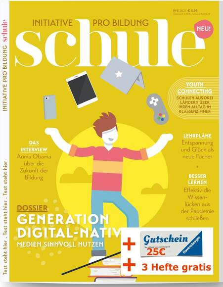 Junior Medien SCHULE - Rabatt-Jahresabo 9 zum Preis von 6