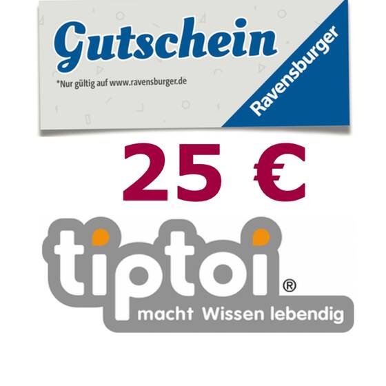 25 € tiptoi® Spiele Gutschein